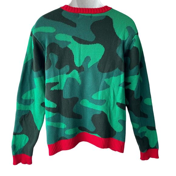 Blizzard Bay Brewdolph and Santa's Drinking Squad Ugly Christmas Sweater Size L - Picture 3 of 5